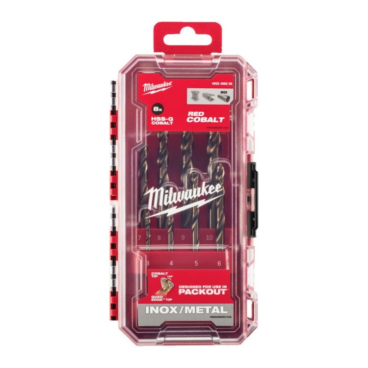 M. Drill HSS-Co Set-8pc 4932499256 - techniktools