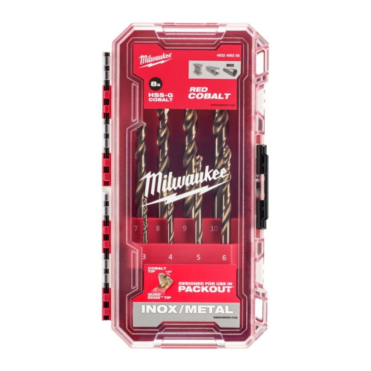M. Drill HSS-Co Set-8pc 4932499256 - techniktools