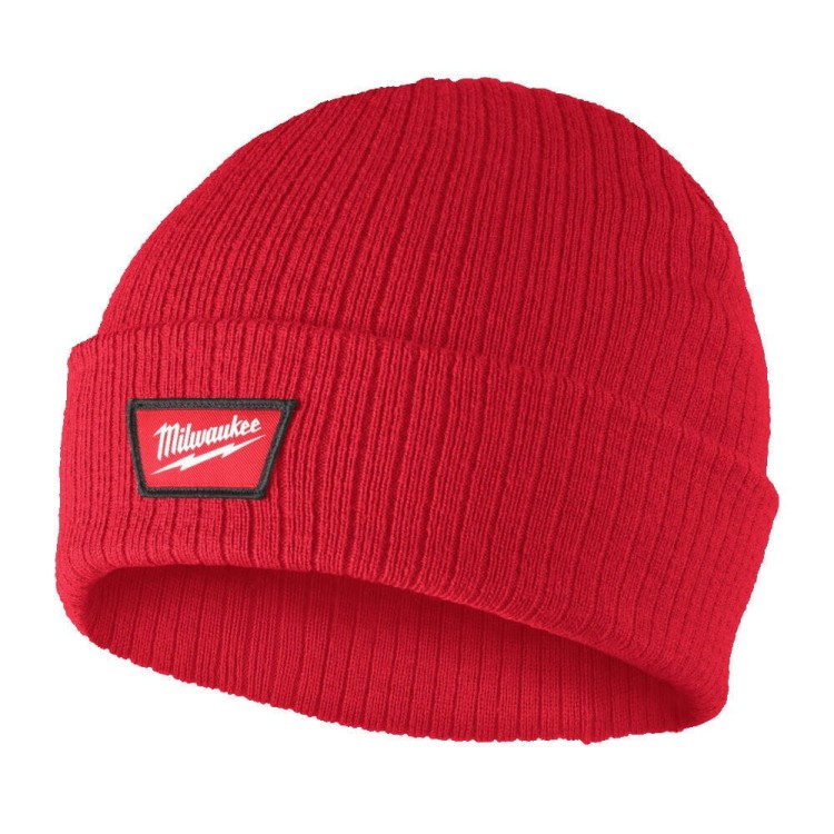 BNC RD Cuffed Beanie Red 4932499385 - techniktools