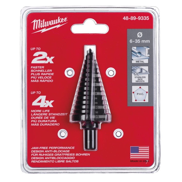 WIERTŁO STOPNIOWE 6-35MM 48899335 - techniktools