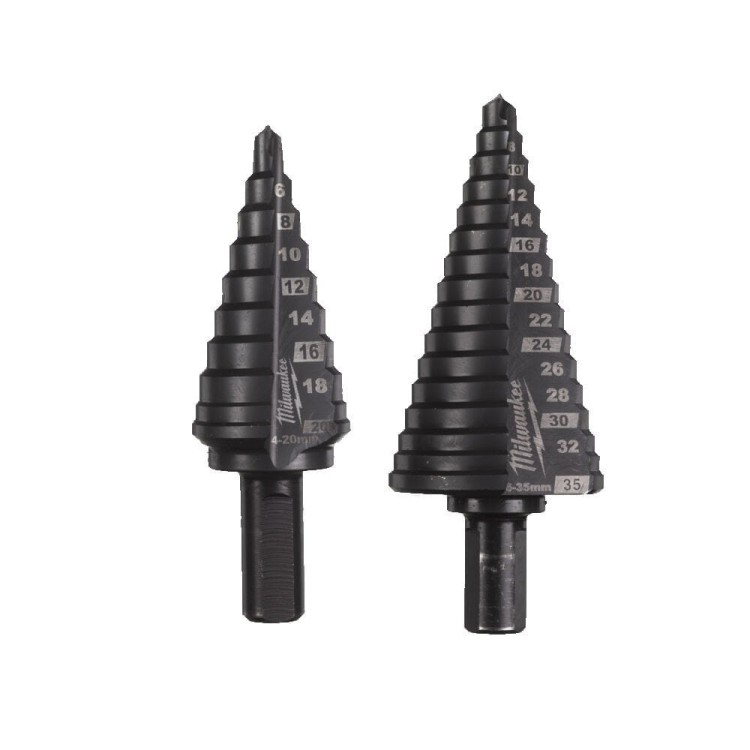 Kobaltowe wiertła stopniowe zestaw-2 szt 48899398 - techniktools