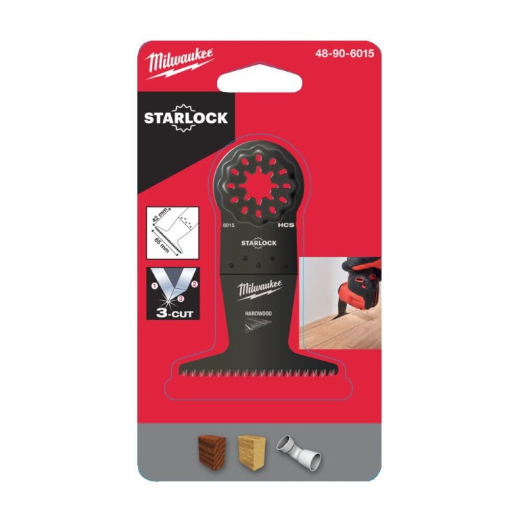 Brzeszczot 3-ostrzowy 65x42mm - 1 szt. 48906015 - techniktools