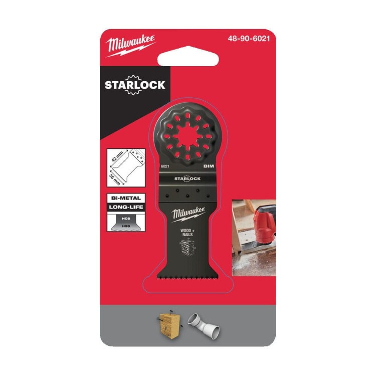 Brzeszczot bimetalowy 35x42mm 1 szt. 48906021 - techniktools