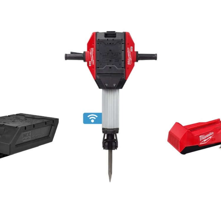 MX FUEL Młot wyburzeniowy klasy 25 kg z uchwytem 28 mm HEX 4933464877 - techniktools