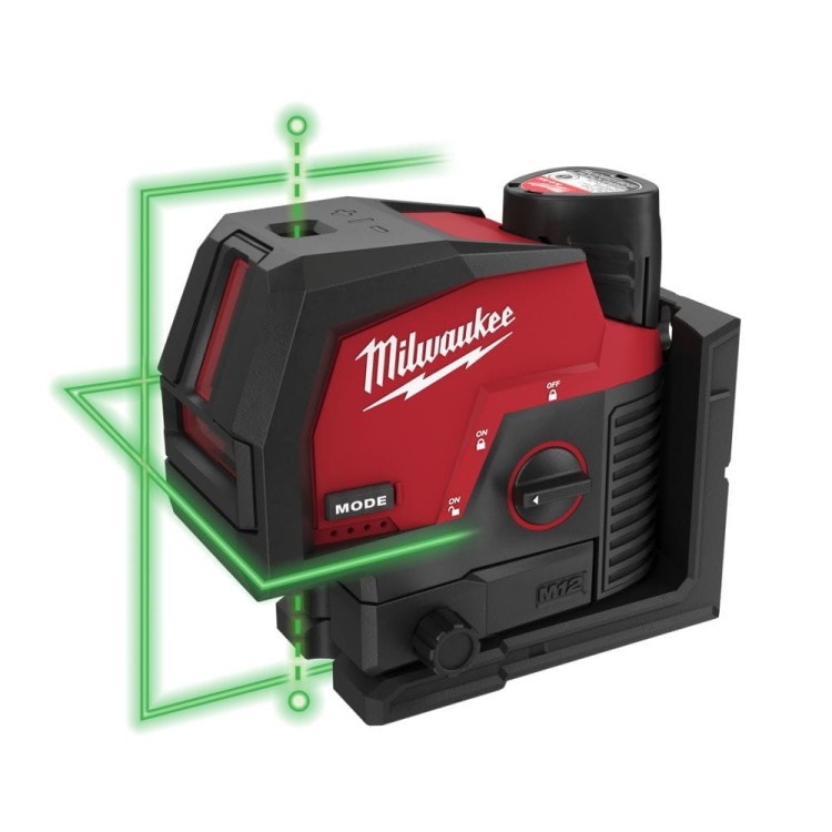 M12 Laser zielony krzyżowy liniowo-punktowy 4933478100 - techniktools