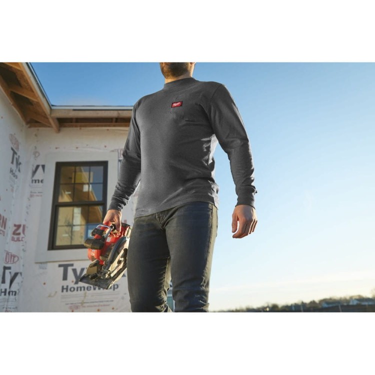 WTLSGXXL Tshirt z długim rękawem szary 4933478241 - techniktools