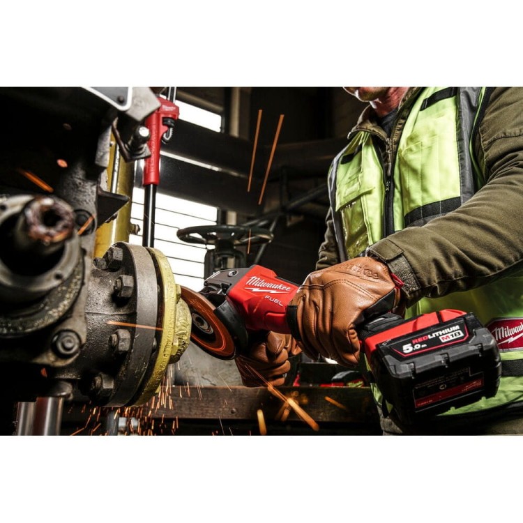 M18 FUEL szlifierka kątowa 125 mm o zmiennej prędkości z hamulcem i włącznikiem łopatkowym 4933478437 - techniktools