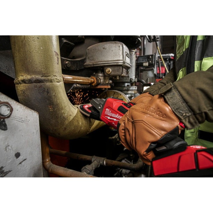 M18 FUEL 125 mm szlifierka kątowa z płaską głowicą, hamulcem i włącznikiem suwakowym 4933478438 - techniktools