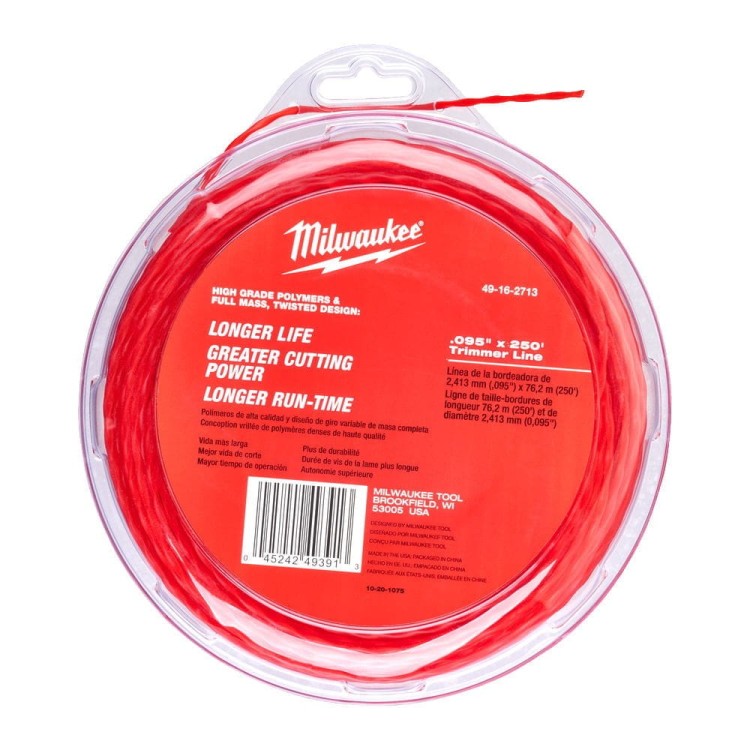 Żyłka do podkaszarki 2,4m x 76m 1szt. 49162713 - techniktools