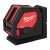 Laser krzyżowy z zieloną wiązką, zasilany bateriami alkalicznymi 4933478753 - techniktools