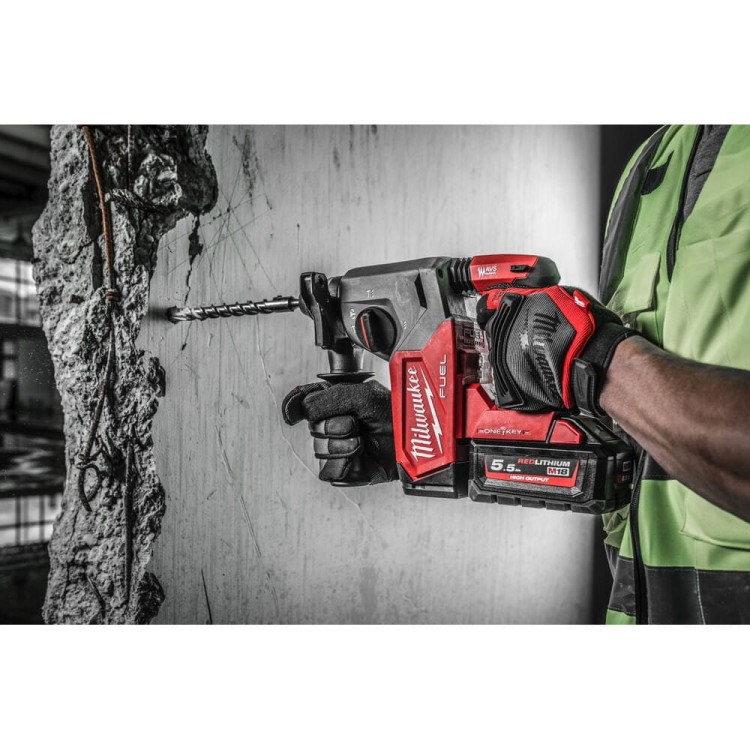 M18 FUEL SDS-Plus 26mm Młotowiertarka z 4 trybami pracy i ONEKEY 4933478886 - techniktools