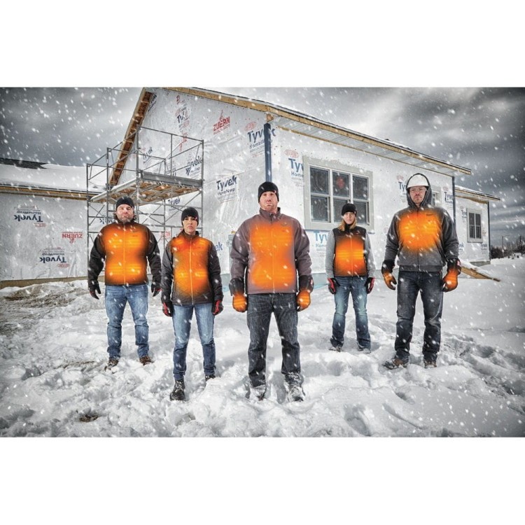 M12HJGREY5-0 (XL) podgrz. kurtka szara 4933478975 - techniktools