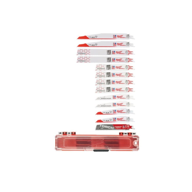 Zestaw brzeszczotów Sawzall-13szt kaseta 49222231 - techniktools