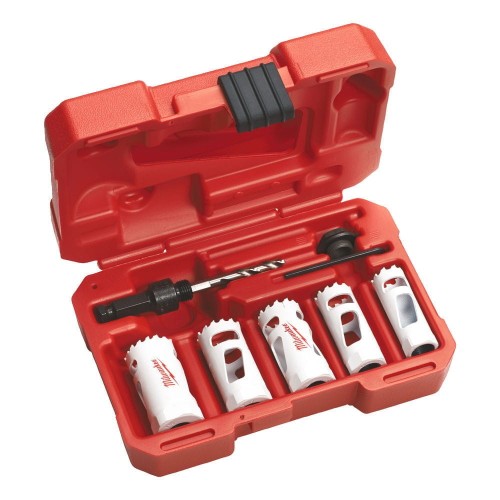 Bimetalowe otwornice HOLE DOZER - zestawy 49224083 - techniktools