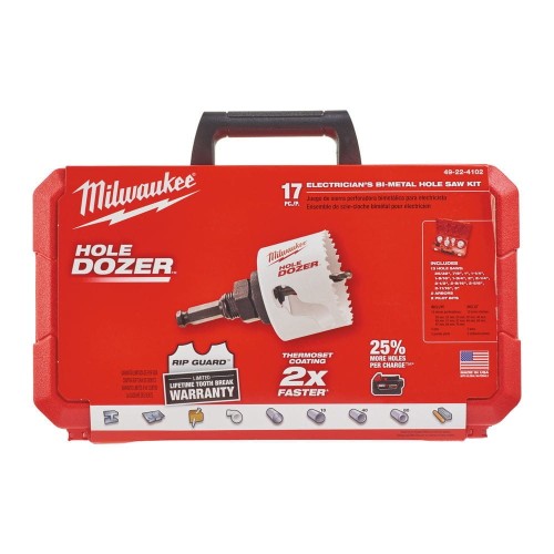 ZESTAW OTWORNIC BI-METAL-17 SZT 49224102 - techniktools