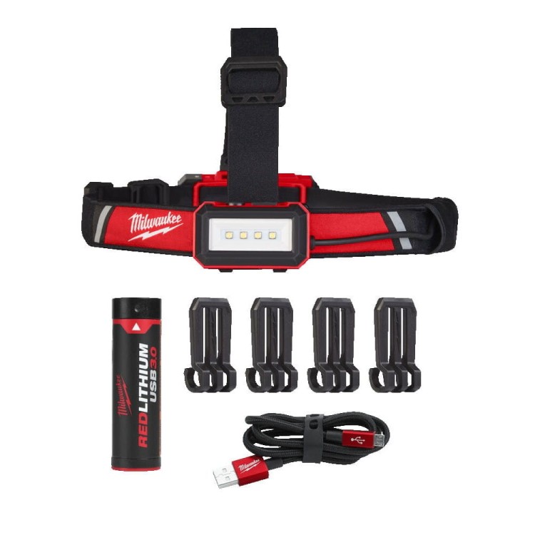 Akumulatorowa latarka-czołówka USB 4933479767 - techniktools