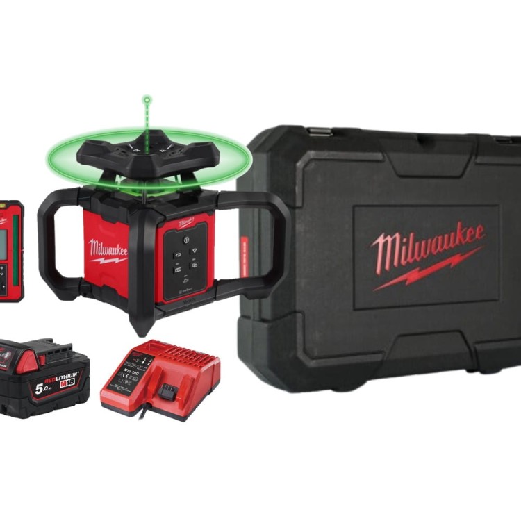 M18 Niwelator laserowy o zasięgu 300 m z systemem ONE-KEY, z zieloną wiązką, poziomy, pionowy 4933493194 - techniktools