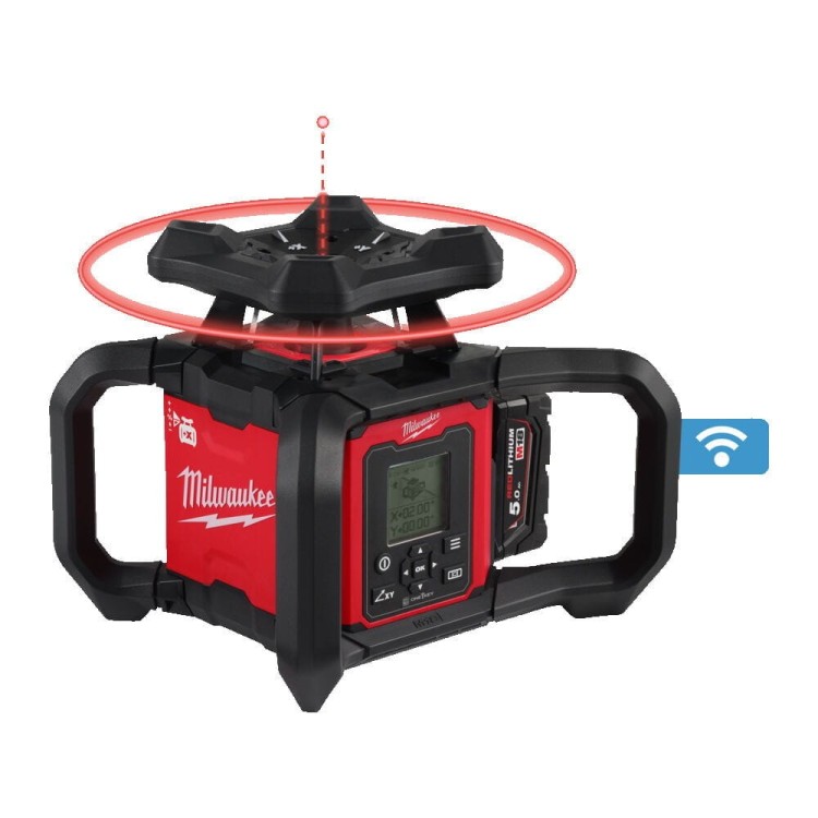M18 Niwelator laserowy o zasięgu 1200 m z systemem ONE-KEY, automatyczny, dwustopniowy, poziomy, pionowy 4933493204 - techniktools