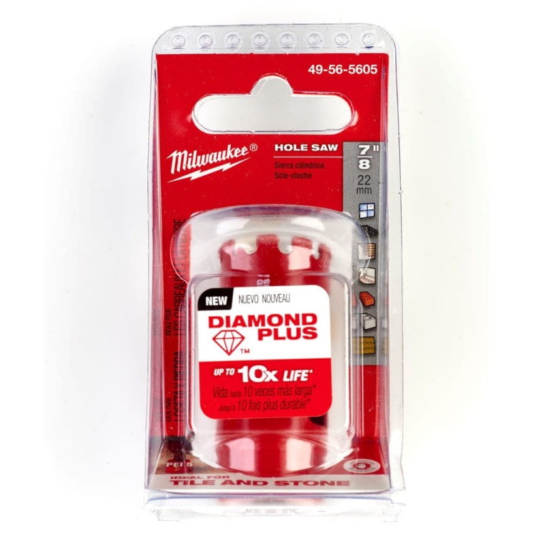 Piły walcowe do wiercenia na mokro / sucho Diamond Plus 49565605 - techniktools