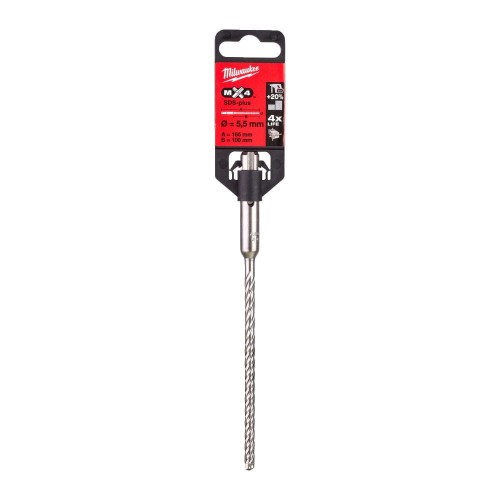 WIERTŁO MX4 SDS-PLUS 5,5/100/165MM 4932352010 - techniktools