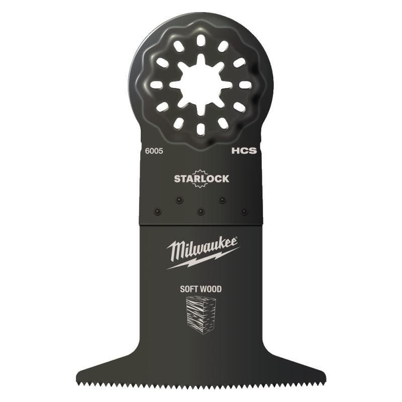 48906505 - Brzeszczot do Multitoola do cięcia wgłębnego drewna, 65 x 42 mm (50 szt.)