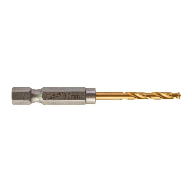 4932478176 - Wiertło do metalu Shockwave HSS-G Tin, 3,0 x 23/65 mm, uchwyt Hex (10 szt.)