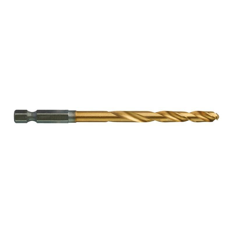 4932478181 - Wiertło do metalu Shockwave HSS-G Tin, 6,0 x 63/105 mm, uchwyt Hex (10 szt.)
