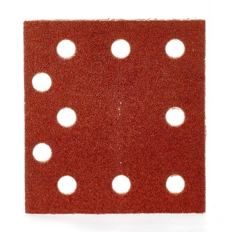 4932492759 - Papier ścierny prostokątny na rzep do szlifierki oscylacyjnej 115 x 107 mm, gr. 60 (10 szt.)