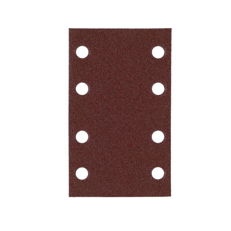 4932492763 - Papier ścierny prostokątny na rzep do szlifierki oscylacyjnej 80 x 133 mm, gr. 60 (10 szt.)