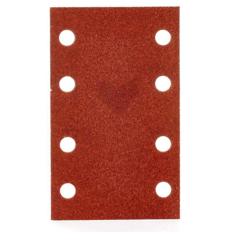 4932492764 - Papier ścierny prostokątny na rzep do szlifierki oscylacyjnej 80 x 133 mm, gr. 80 (10 szt.)