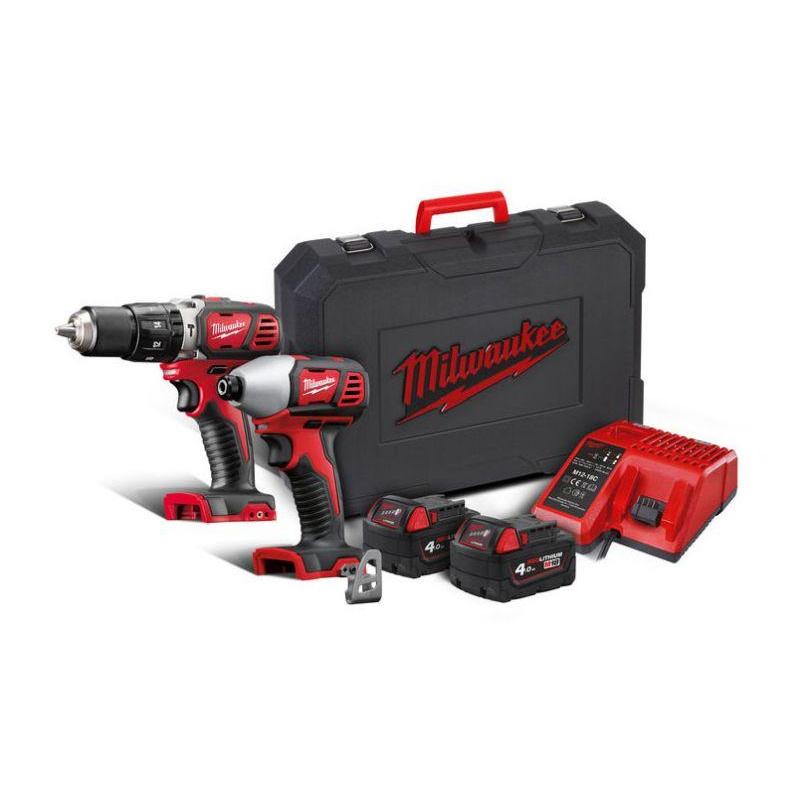M18 BPP2C-402C - Zestaw POWERPACK M18, M18 BPD, M18 BID, 2 x 4.0 Ah + ładowarka, w walizce, 4933443552