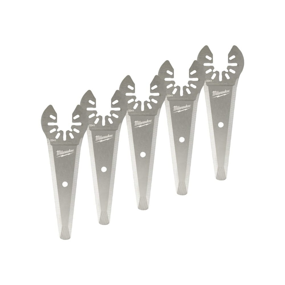 48852241 - Ostrze do Multitoola do cięcia masy uszczelniającej, wykonane z litej stali nierdzewnej, 10 mm (5 szt.)