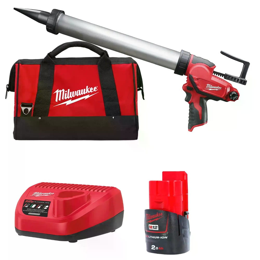 M12 Subkompaktowy pistolet do klejenia z tubą 600 ml