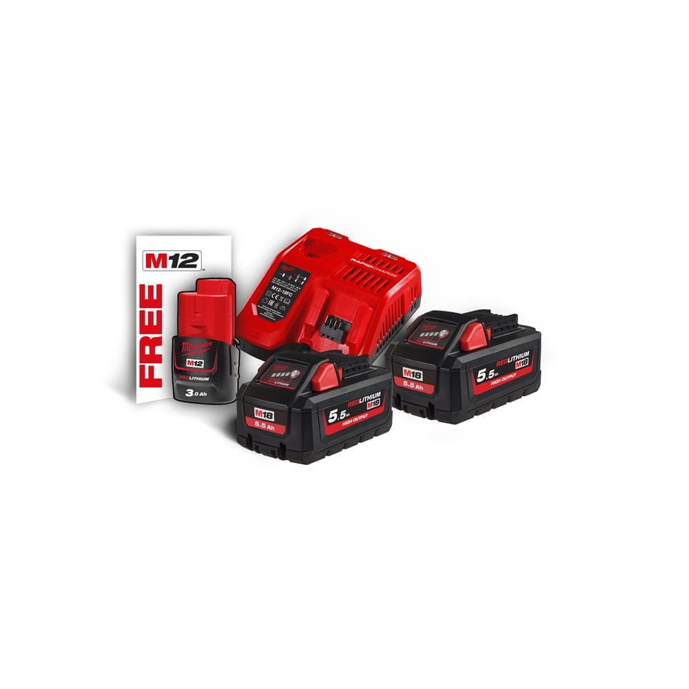 M18 HIGH OUTPUT NRG pack - M18 HNRG-552