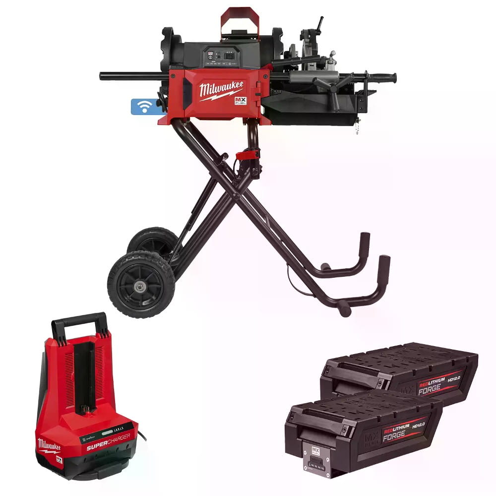 MX FUEL mobilna stacja do gwintowania rur 2'' z ONE-KEY