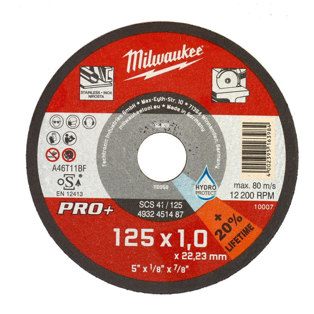 Tarcza cienka do cięcia metalu PRO+ 4932451487 - techniktools