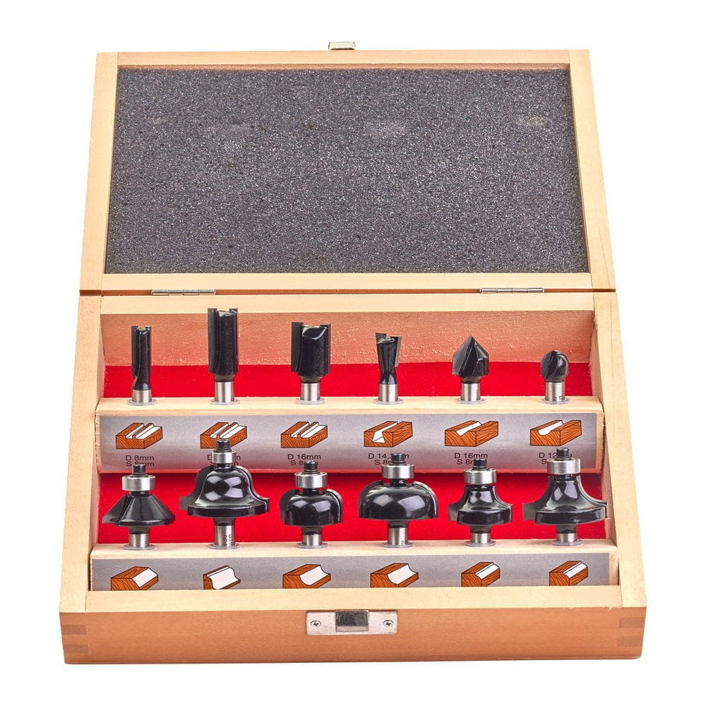 Zestaw frezów do drewna z trzpieniem 4932451668 - techniktools