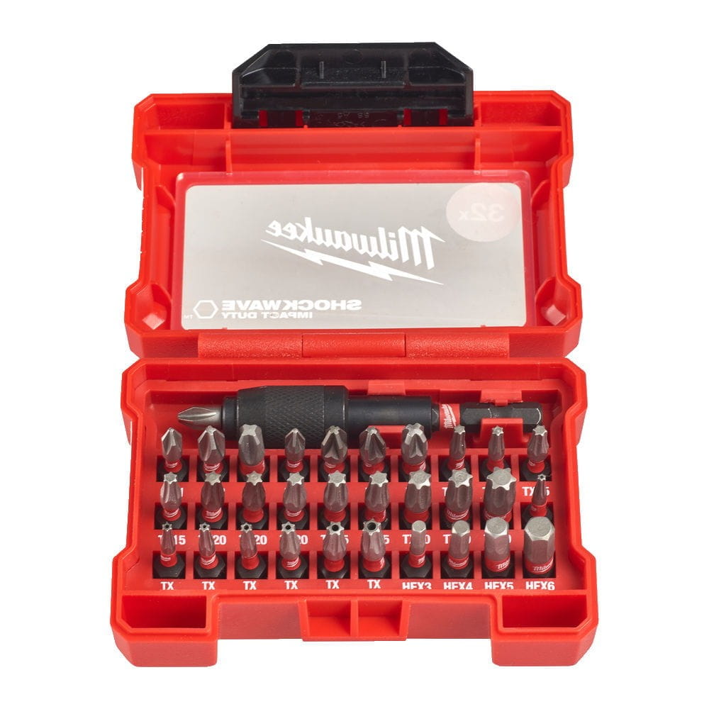 ZESTAW BITÓW SHOCKWAVE W KASECIE-32 SZT 4932464240 - techniktools