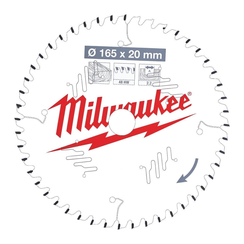 Tarcza pilarska 165X20X2.2X48ATB 4932471295 - techniktools