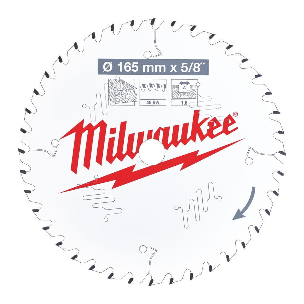 Tarcza pilarska 165X15.87X1.6X40ATB 4932471312 - techniktools