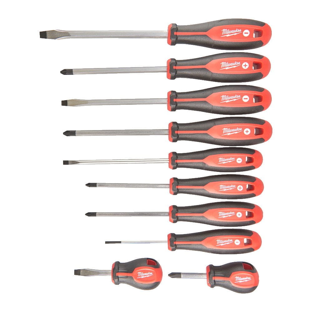 Zestaw wkrętaków - 10 szt. 4932471808 - techniktools