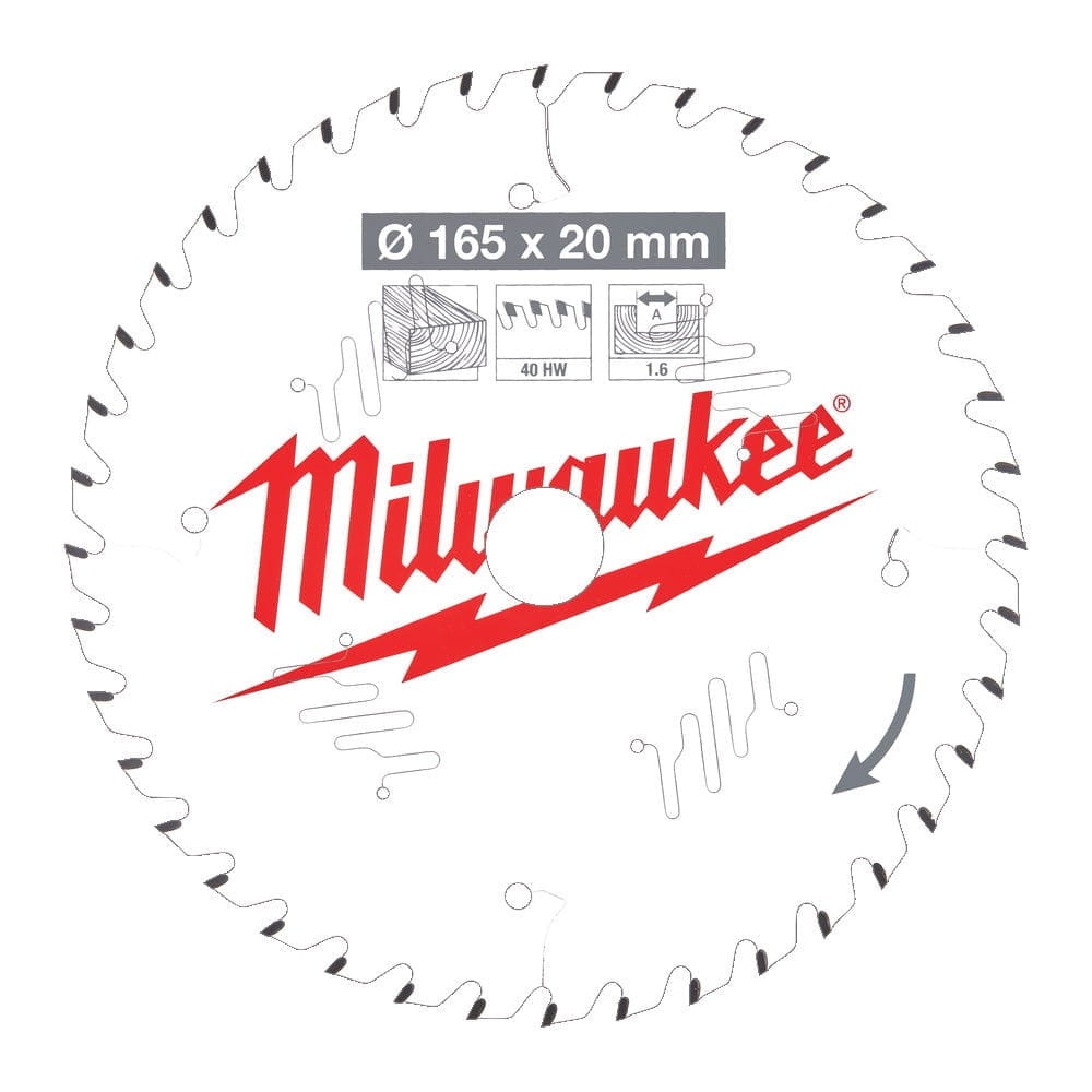 Tarcza pilarska 165x20x1.6x40ATB 4932471932 - techniktools