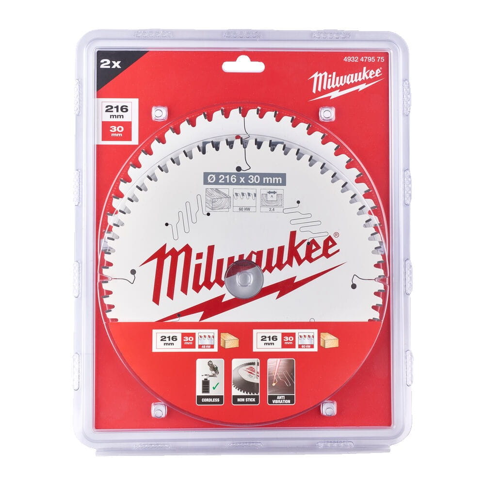 Tarcze 216x30 mm Twinpack 48+60 z. 2 szt 4932479575 - techniktools
