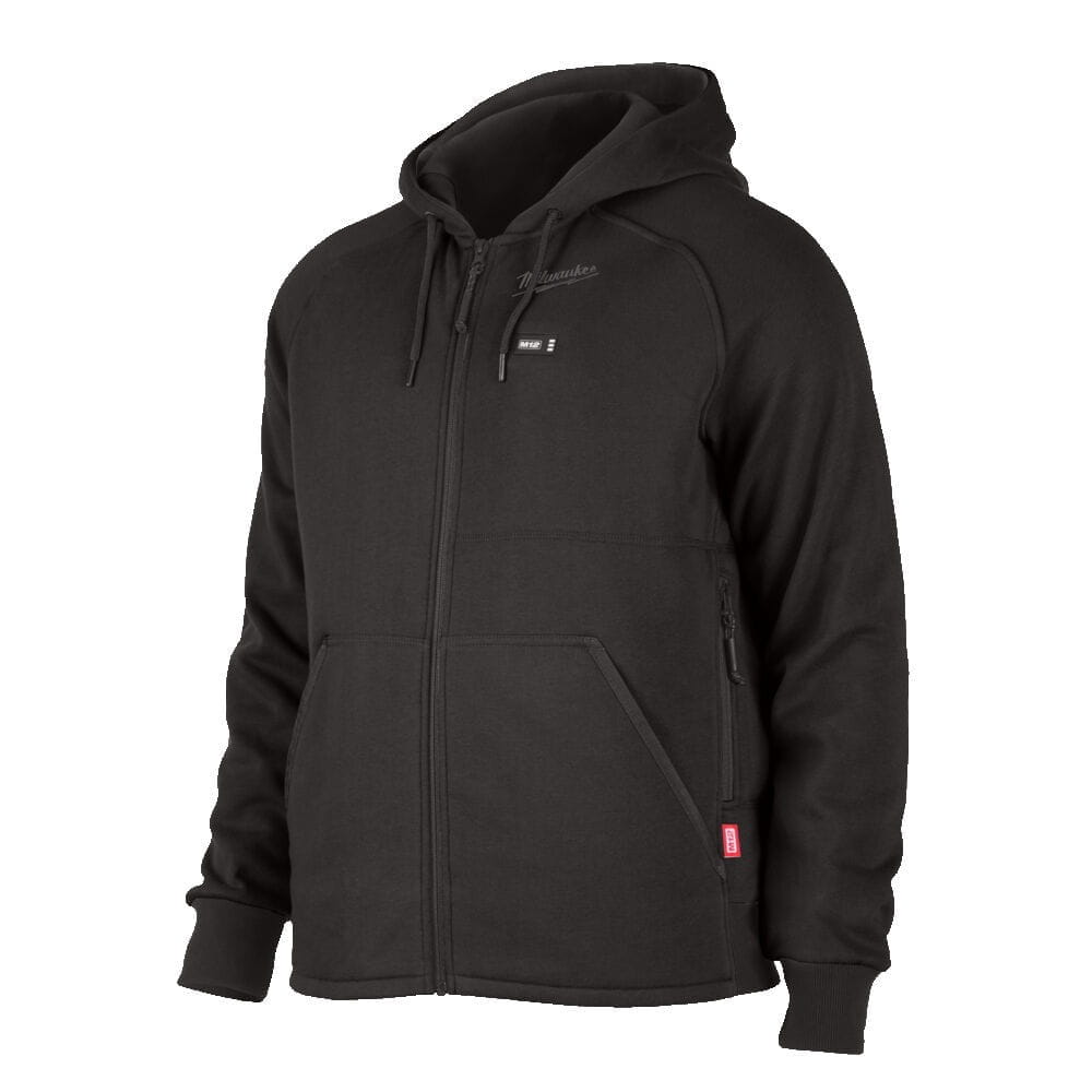M12HHBL4-0(M) HEATED HOODIE BLK 4932480062 - techniktools