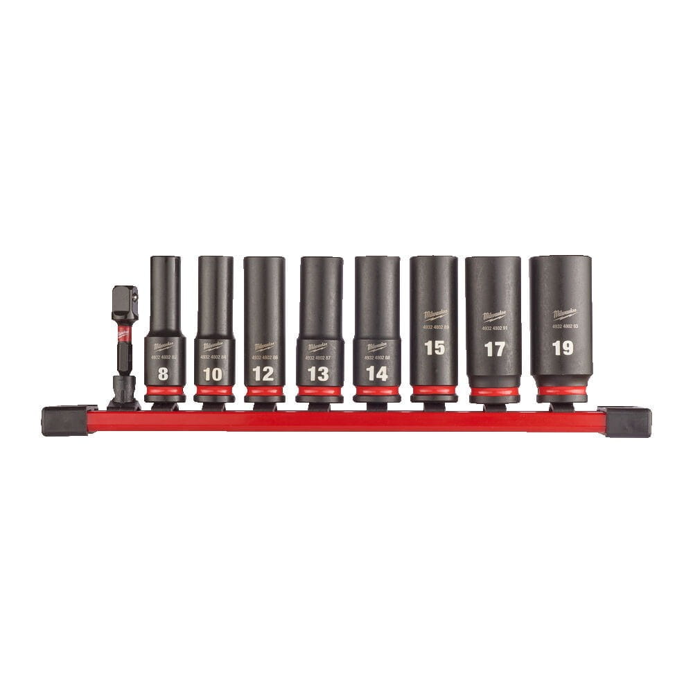 Zestaw nasadek udar długich 3/8"Hex 9szt 4932480455 - techniktools