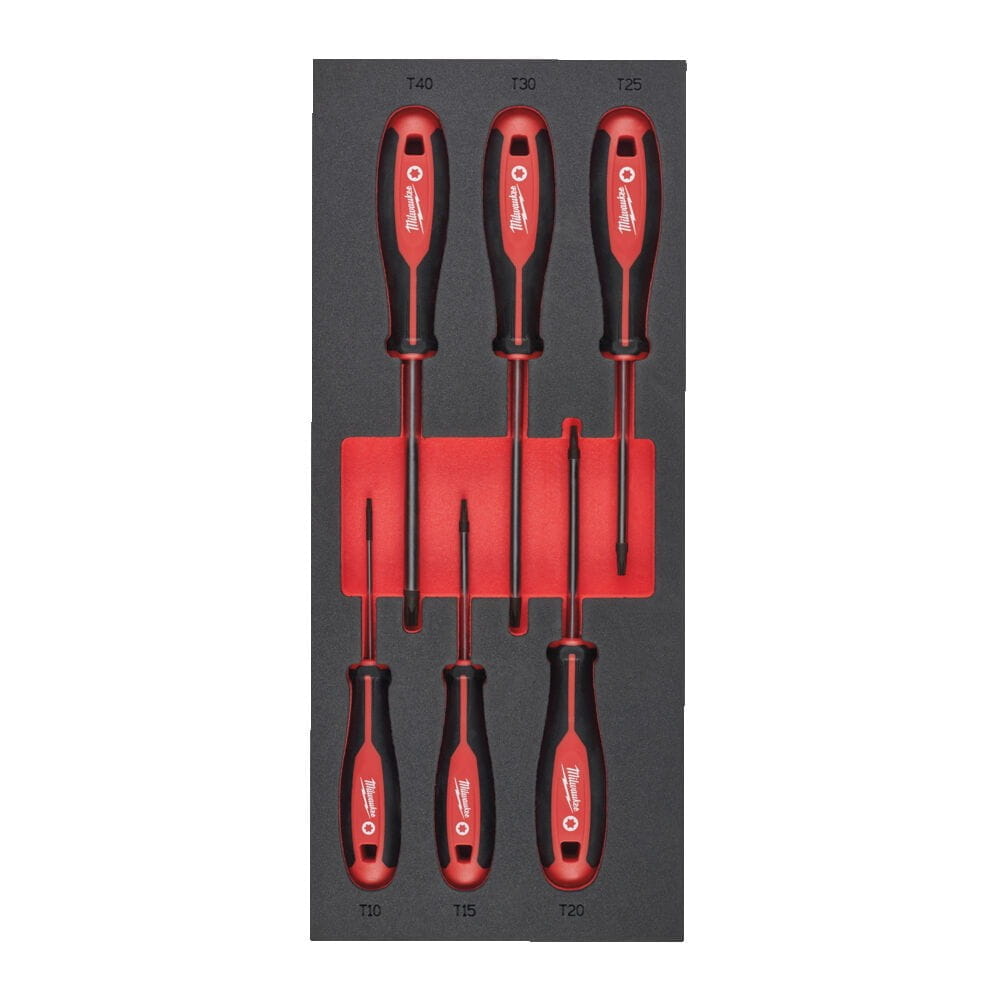 Screwdriver TX Set 2 Foam Insert 6pc 4932492392 - techniktools