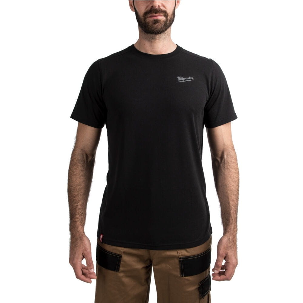 Rozm XXL T-shirt z krótkim rękawem czarn 4932492967 - techniktools