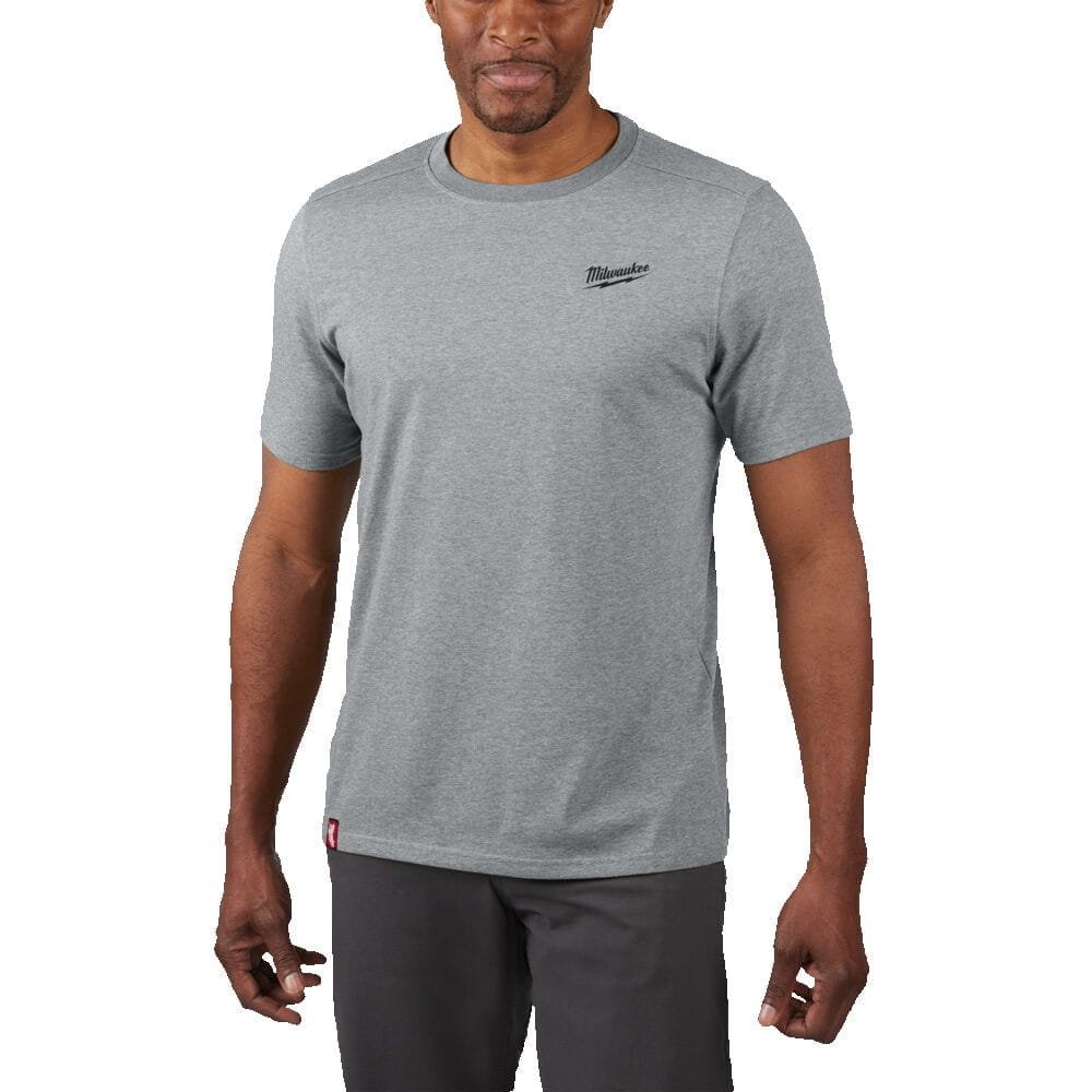 Rozm XL T-shirt z krótkim rękawem szary 4932492971 - techniktools