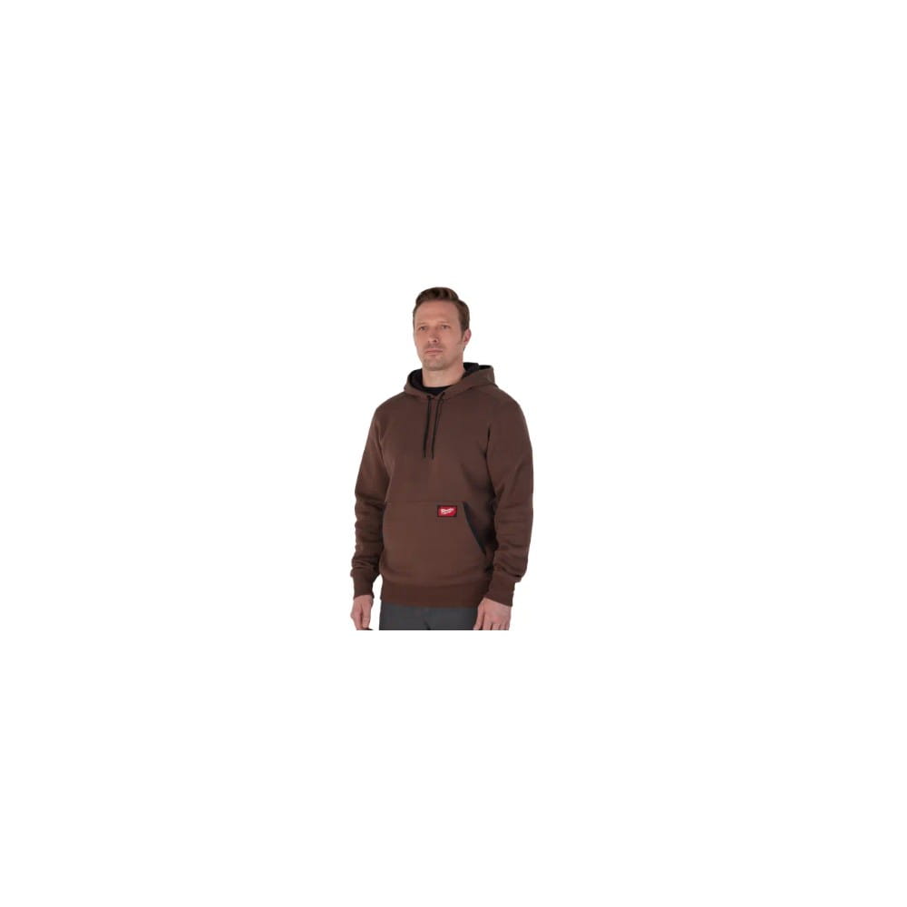 WH MW BR M Bluza z kapturem - brązowa 4932493132 - techniktools