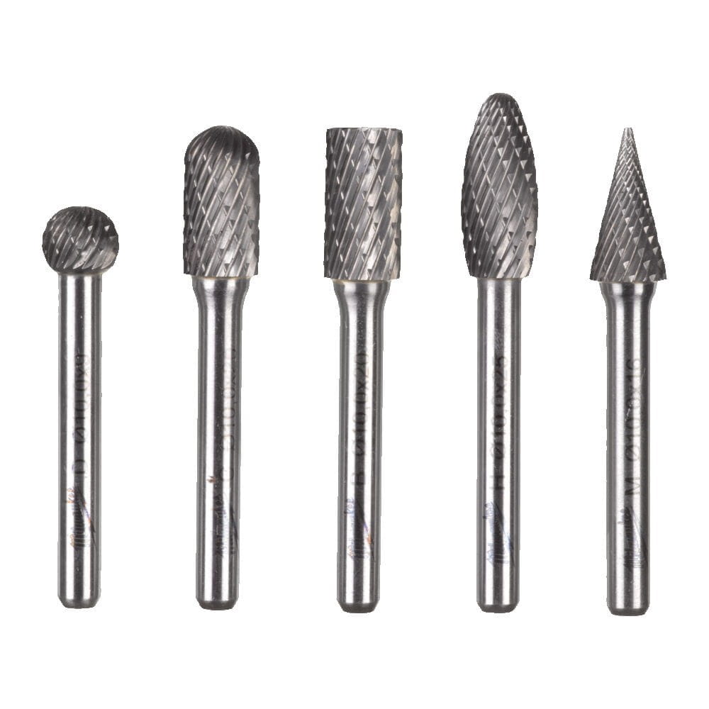 Zest. frezów do metalu z TCT 6x10mm-5szt 4932493577 - techniktools